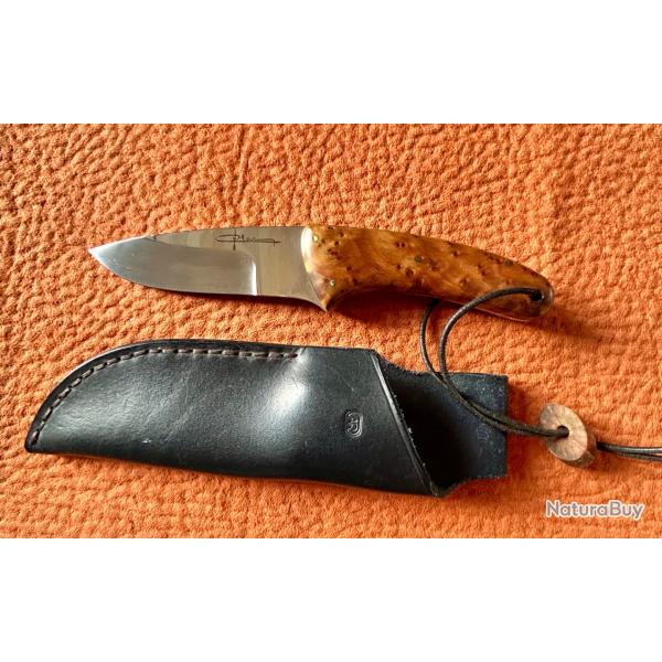 Couteau droit de chasse Andr� Racinoux