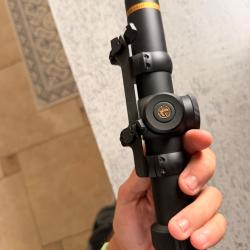 Leupold VX5-HD 1-6x24 + montage blaser &eacute;tat quasiment neuf (1 saison de chasse) tr&egrave;s bien entretenu.