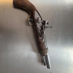 Pistolet &agrave; silex