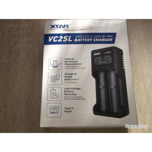 Chargeur XTAR VC2SL