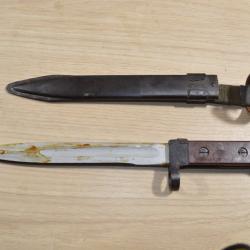 Baionnette / Dague AK47 Export chasse / Nature Russe / Pays EST yugo Ak 47 couteau poignard   (13)