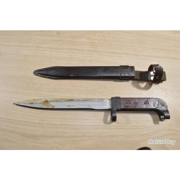Baionnette / Dague AK47 Export chasse / Nature Russe / Pays EST yugo Ak 47 couteau poignard   (13)