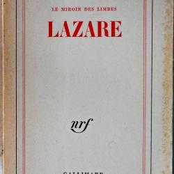 Lazare - Le miroir des limbes - Andr&eacute; Malraux