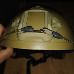 CASQUE AIRSOFT EMERSON COULEUR TAN &eacute;tat neuf