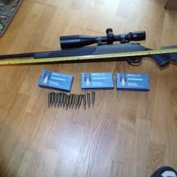 carabine VANGUARD 243 plus Lunette RAINGUARD HD 4,5-30x50 plus Balles