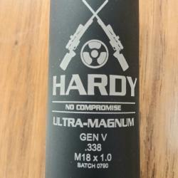 HARDY silencieux cal .338 M18 carbone tres leger
