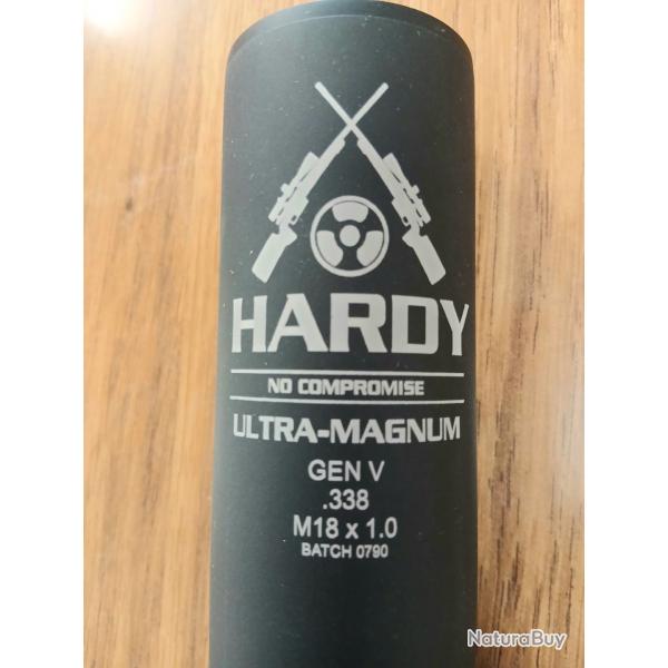 HARDY silencieux cal .338 M18 carbone tres leger