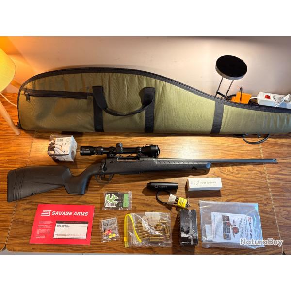 Carabine SAVAGE AXIS II - CANON FILET� - Cal.222 REM