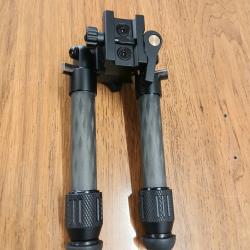 HARDY bipied carbone avec adapateur pica