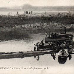 Carte postale ancienne - Le Pluviose &agrave; Calais - N&deg;1552