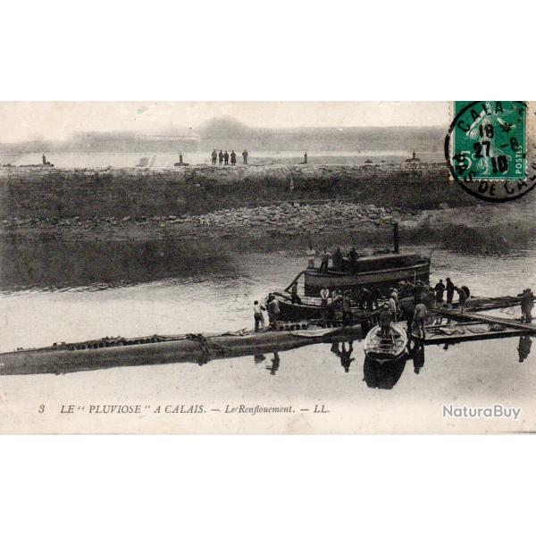 Carte postale ancienne - Le Pluviose � Calais - N�1552