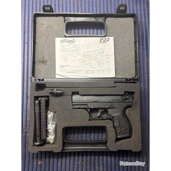 Walther P22 calibre 22Lr