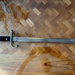 Baioennette manchette argentine modele 1909 sabre baionnette