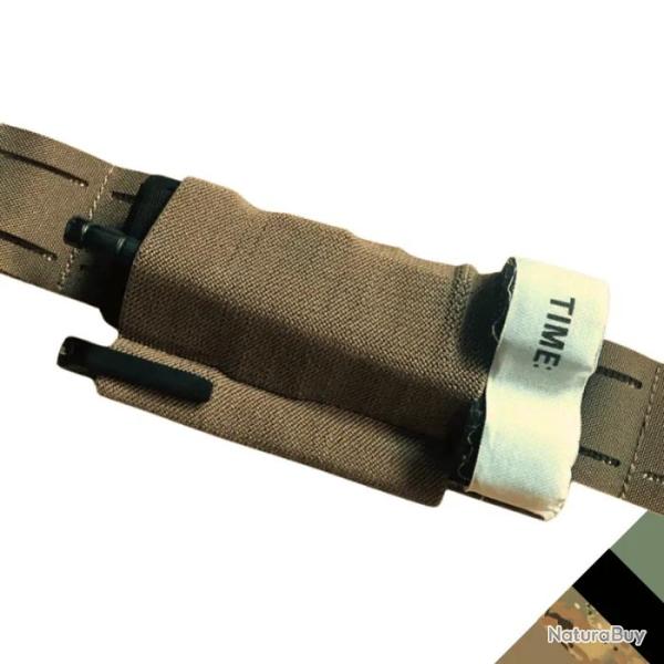 Porte Garrot Tourniquet "TQ-READY-NOW" - HONOR� NOIR