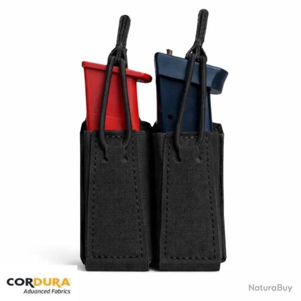 Porte Chargeur "EasyLegioNow" Double PA 9mm - HONOR� NOIR