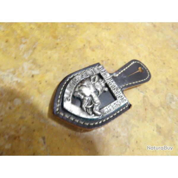 INSIGNE cavalerie lourde 30� Dragons DP ABC arme blind�e cavalerie guilloch� attaches