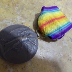 MEDAILLE INTERALLIEE comm&eacute;mo DE LA VICTOIRE GRANDE GUERRE 1914-1918  ANGLAIS Britannique