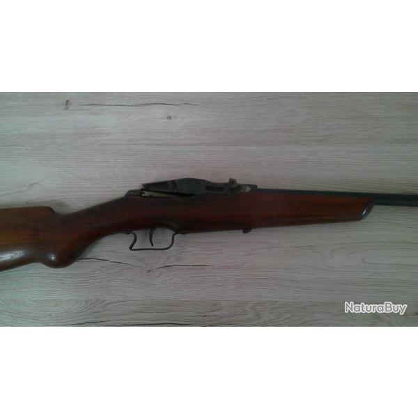 Ancienne Carabine systeme warnant en 9 MM de type flobert sans marquage de fabricant