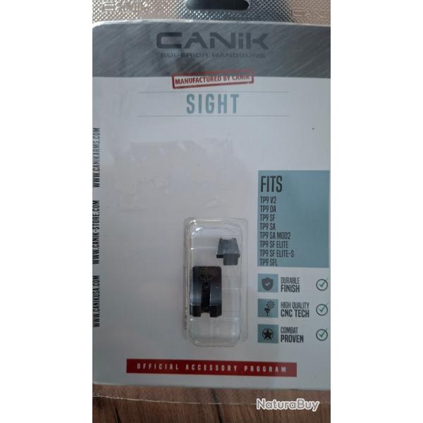 HAUSSE & GUIDON SUR�LEV�S CANIK Warren Tactical Suppressor Sight - Neuf sous blister officiel