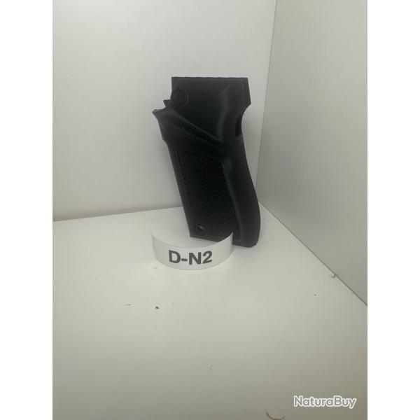 (D-N2) Crosse noire droitier pour pistolet Unique 22lr mod�le D et E.