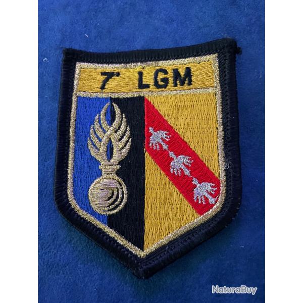 Ancien �cusson/ patch tissu brod� 7i�me l�gion de gendarmerie mobile de Metz