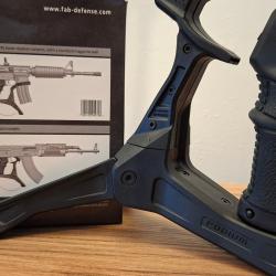 FAB Defense AK-PODIUM - Poign&eacute;e pistolet avec bipied int&eacute;gr&eacute; pour AK-47 / AKM - Noir