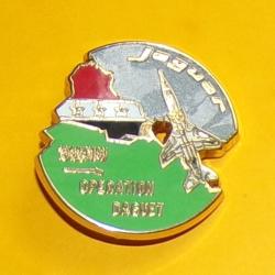 Op&eacute;ration DAGUET, Escadron JAGUAR, d&eacute;coup&eacute;, vert clair, FABRICANT BOUSSEMART ,HOMOLOGATION SANS , ET
