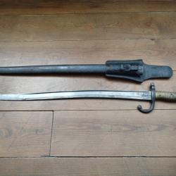 Ba&iuml;onnette Chassepot mono matricule