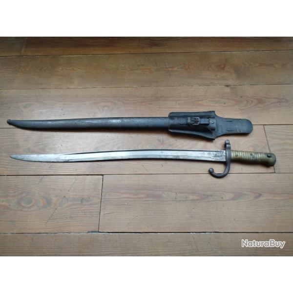 Ba�onnette Chassepot mono matricule