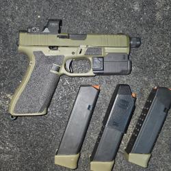 GLOCK 45 HUNTER + GTL II + HEX DRAGONFLY