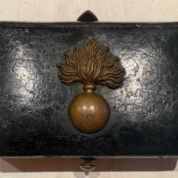 Giberne Cartouchi&egrave;re Gendarmerie Garde R&eacute;publicaine Mle 1889 WW1 - &Agrave; restaurer