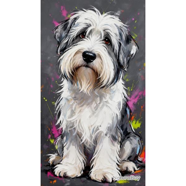 BERGER POLONAIS - autocollant chien de berger - collection GALT DOGS
