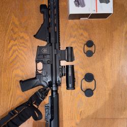 Holosun HS403R + Magnifier HM6X 6x - Quasi neuf