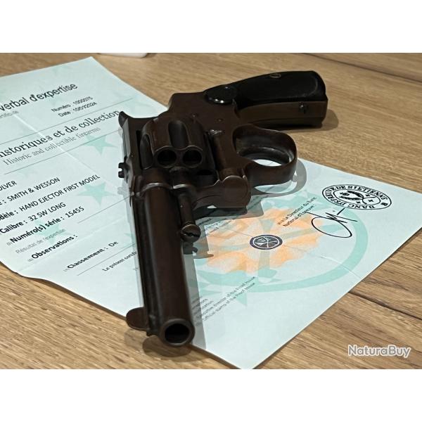 Smith&wesson Hand ejector 1 st model. Calibre 32 sw long