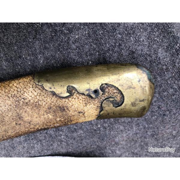 FORT SABRE TRADITIONNEL CHINOIS 19ieme