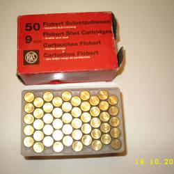 50 cartouches 9mm flobert