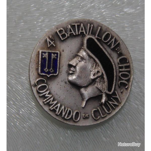 --4 � BATAILLON DE CHOC  --COMMANDO  DE CLUNY --1944-1945 ----1 � ARMEE FRANCAISE  ------LIBERATION