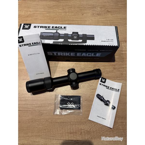 Lunette vortex strike eagle 1-8x24