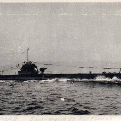 Carte postale ancienne - Sous-marin Aurore - N&deg;8977
