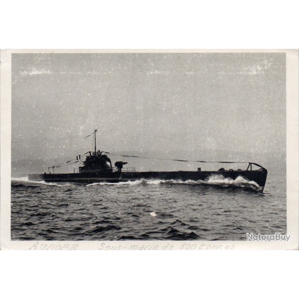 Carte postale ancienne - Sous-marin Aurore - N�8977