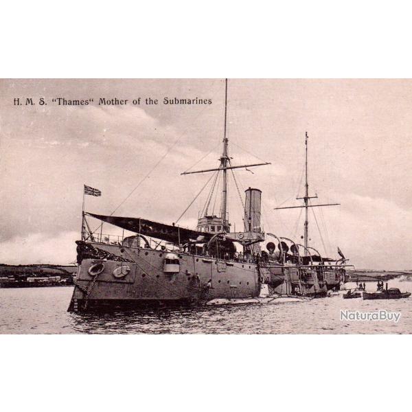 Carte postale ancienne H.M.S. Thames - N�8981