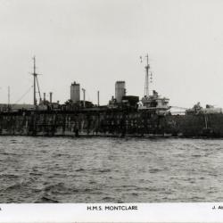 Carte postale H.M.S. Montclare - N&deg;8982