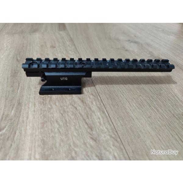Rail de hausse no drill UTG pour Mosin