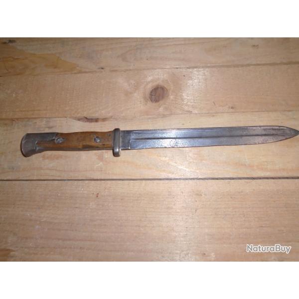 ba�onnette prussienne 1871/84 r�giment�e