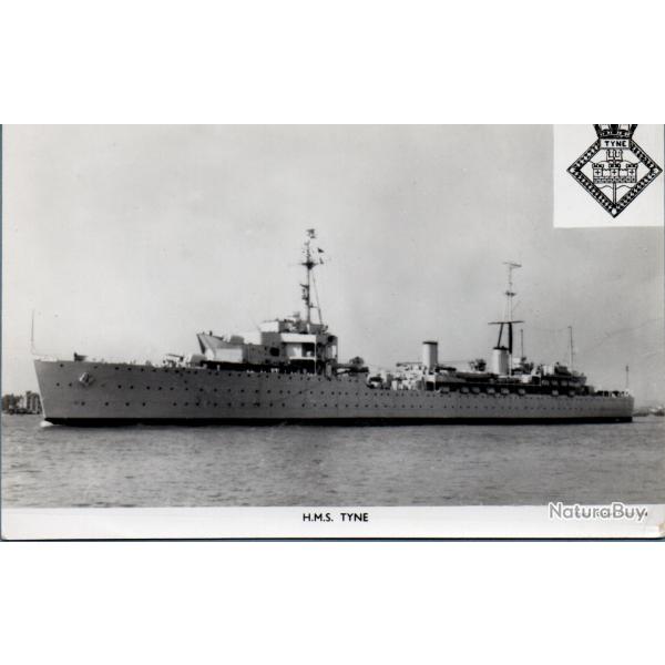 Carte postale vintage H.M.S. Tyne - N�8984