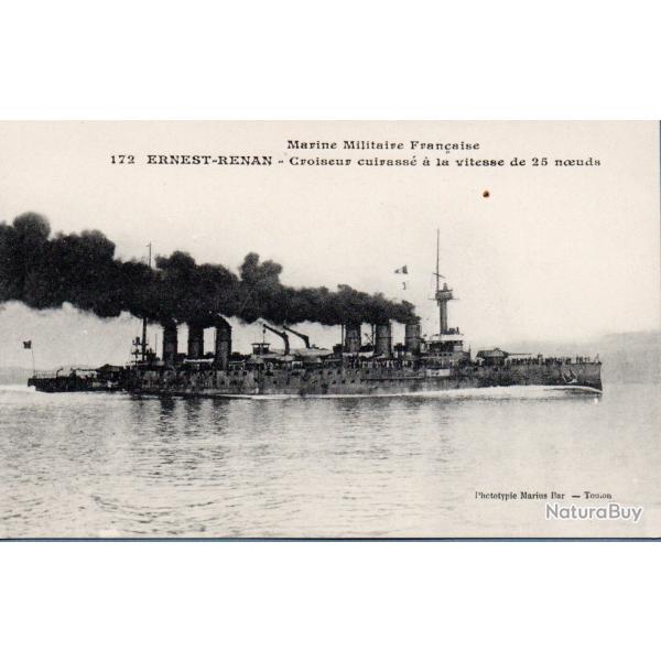 Carte postale ancienne - Marine Militaire Fran�aise - Croiseur cuirass� - N�8988