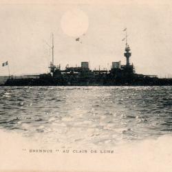Carte postale ancienne - Cuirass&eacute; Brennus au clair de lune - N&deg;8992