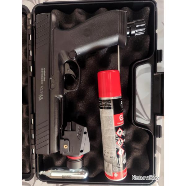 Pack Pistolet Vesta d�fense PDW50 cal. 50 17 joules