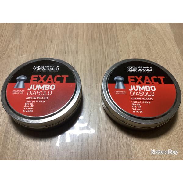 Plomb exact jumbo 1,03g