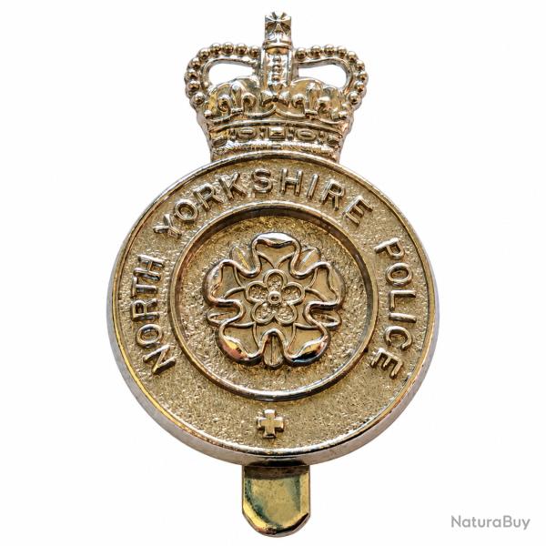Insigne de Casquette Police Britannique - North Yorkshire Police (Vintage / Collection)